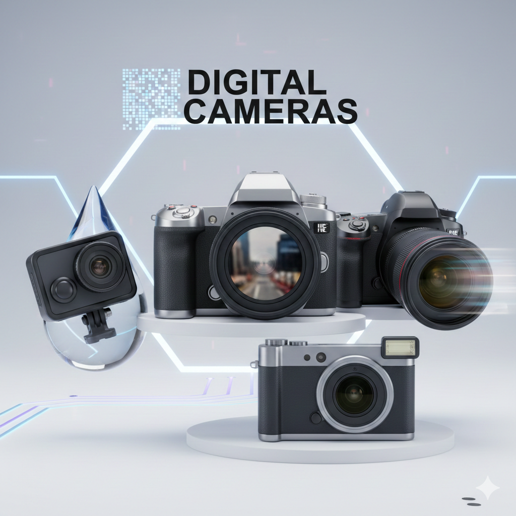 Digital camera's